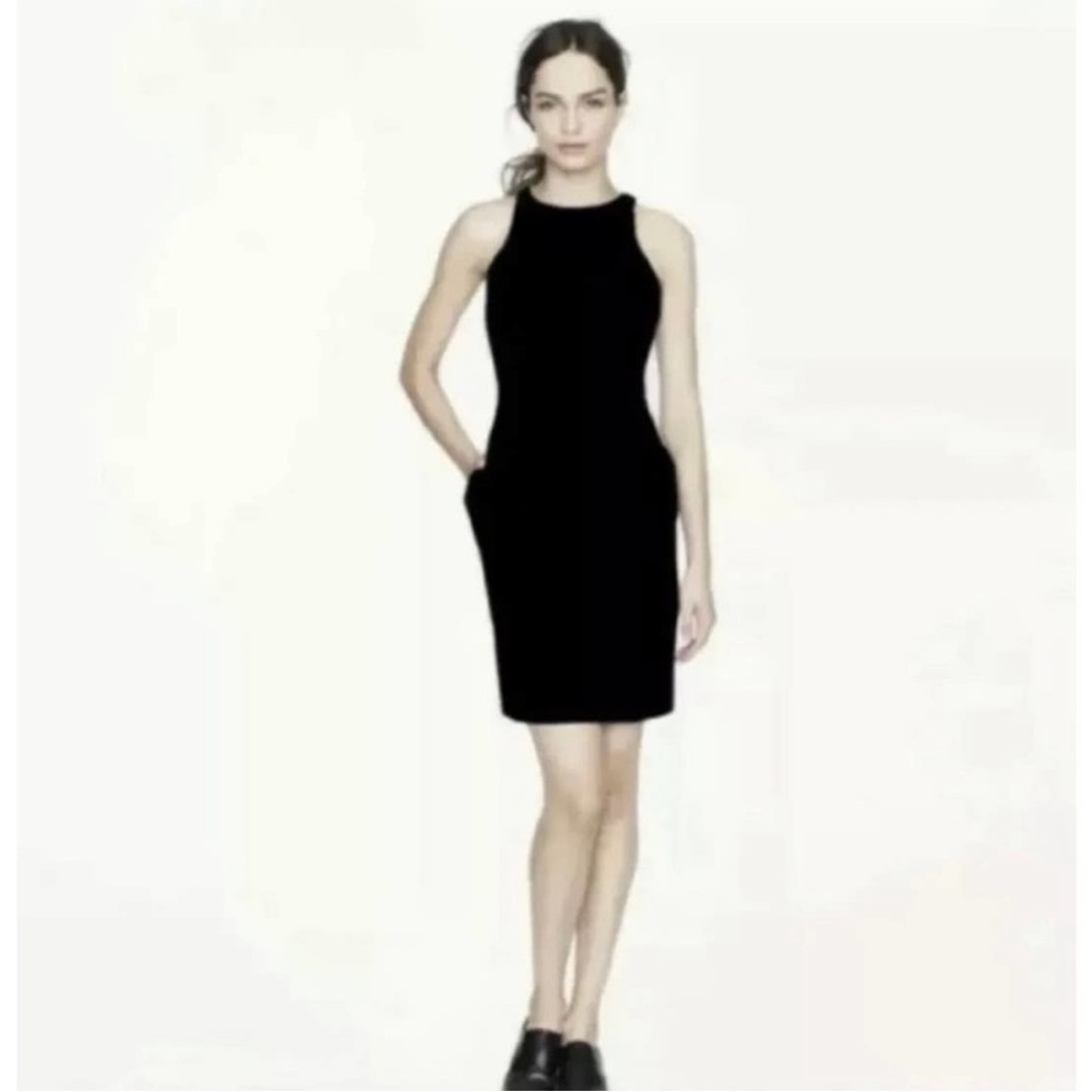 J. Crew Cutaway Crepe Cocktail Dress